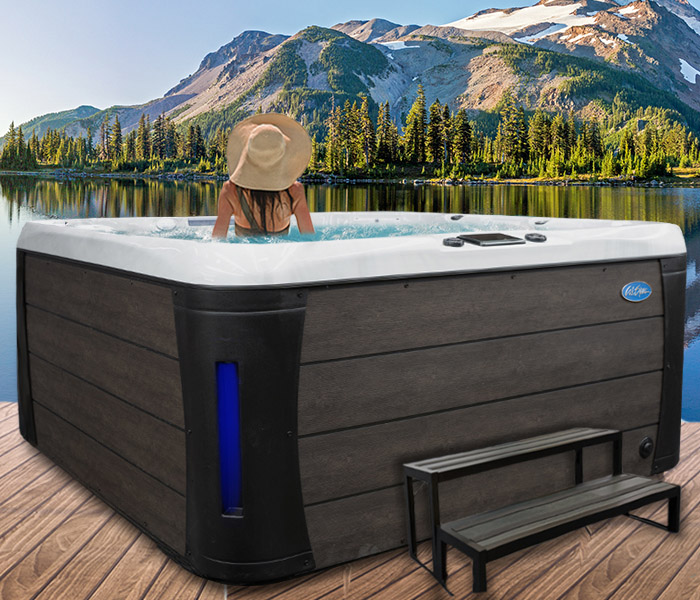 Calspas hot tub being used in a family setting - hot tubs spas for sale Denton